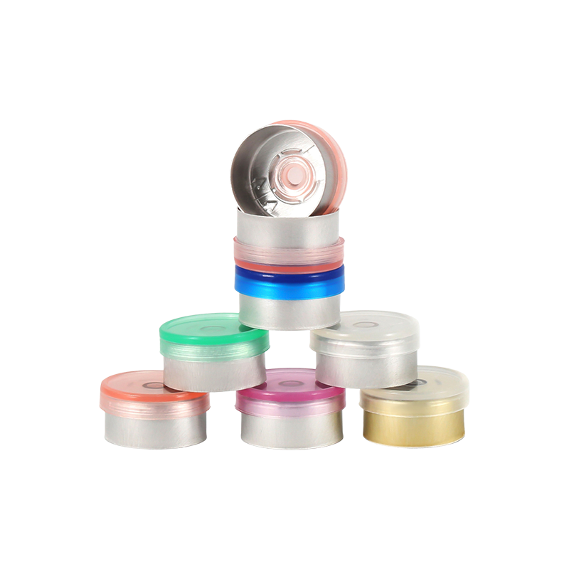 Отрывной алюминиево-пластиковый колпачок