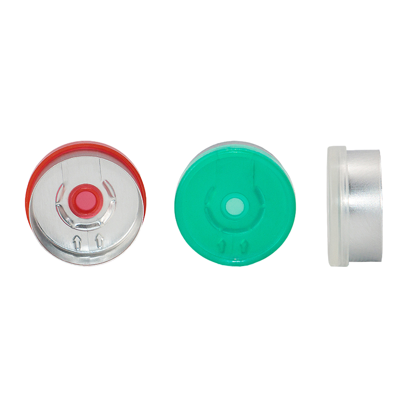 Отрывной алюминиево-пластиковый колпачок