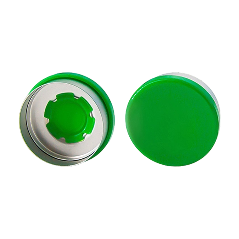 Отрывной алюминиево-пластиковый колпачок