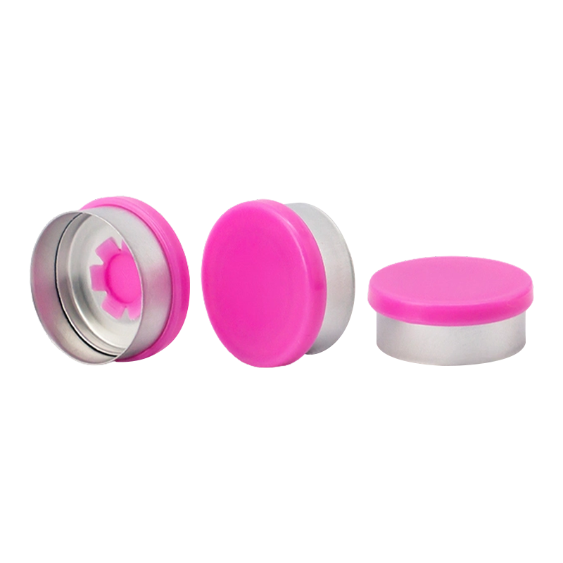 Отрывной алюминиево-пластиковый колпачок